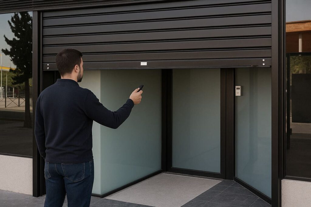 Moderniza tu cierre metálico: automatización y control por app