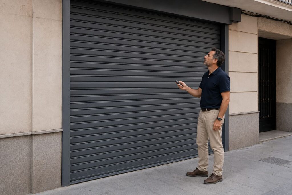Qué hacer si se va la luz y tienes un cierre metálico automático